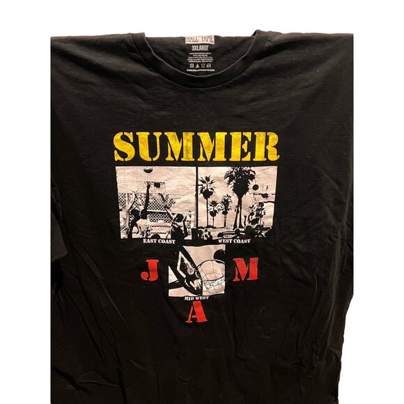 Hall of Fame 3x Black tee Summer Jam - Picture 1 of 2